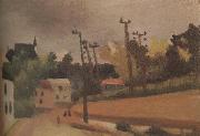 Henri Rousseau, Sketch for View of Malakoff